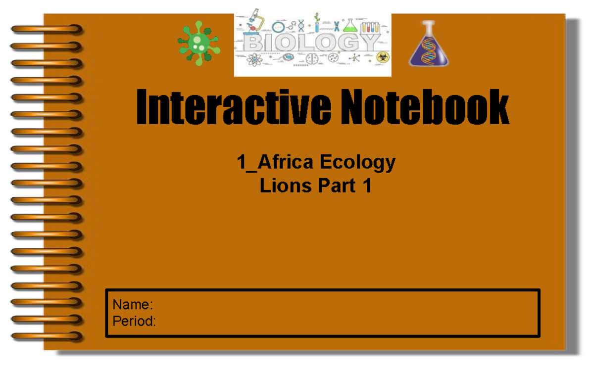 Understanding 2_Africa Ecology_Interactive Notebook_Honors: A Revolutionary Tool for Learning Ecology