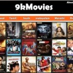 9kmovies website showcasing free movie downloads and streaming options.