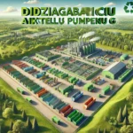 Didziagabariciu atlieku aiksteles Pumpenu g waste management site